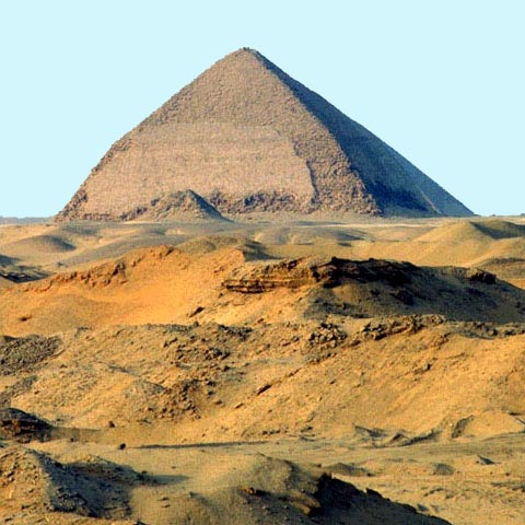Пирамида Снофру , cтроители неизвестны, 27в. до н.э. Медум 
